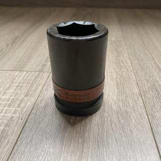 Tuýp khẩu đen dài 1 inch KAPUSI Nhật Bản cỡ từ 21-46mm, 6 cạnh thép Cr-Mo, Bh 12 tháng Kouritsu Official Store