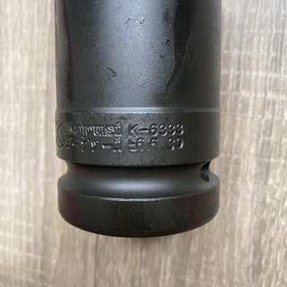 Tuýp khẩu đen dài 1 inch KAPUSI Nhật Bản cỡ từ 21-46mm, 6 cạnh thép Cr-Mo, Bh 12 tháng Kouritsu Official Store