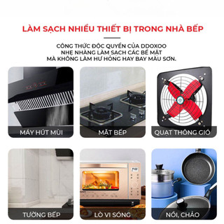 Tẩy Dầu Mỡ Nhà Bếp - Làm Sạch Máy Hút Mùi, Mặt Bếp, Tường Gạch Ốp, Bồn Rửa Bát An Toàn Tiện Lợi Hiệu Quả
