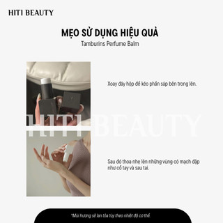 Nước Hoa Sáp Tamburins Perfume Balm