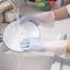 Đôi găng tay caosu làm bếp, rửa chén bát 2 màu, chống trơn trượt - tiện dụng, siêu bền