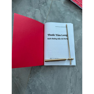 Thước Tầm Long Cao Cấp - Đồng Nguyên Chất Mạ Vàng - Tháo Lắp Linh Hoạt - Kèm/Không Kèm HDSD