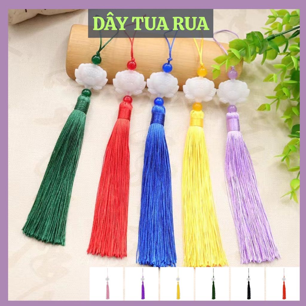 Dây Treo Tua Rua Liên Hoa HOA SEN, Tua Rua Cổ Trang Nhiều Màu | Shopee ...
