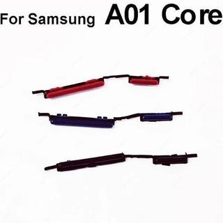 Nút nhựa bấm mở nguồn power on off samsung a01 core, nút nhựa volume a013