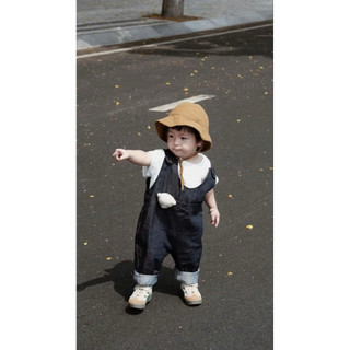 Set Hamber đính gấu và áo muslin Little Bee