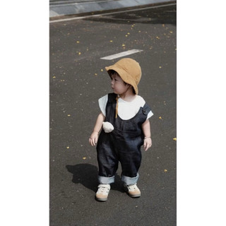 Set Hamber đính gấu và áo muslin Little Bee