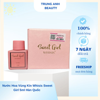 Chính hãng Nước Hoa Vùng Kín Whisis Sweet Girl 5ml Hàn Quốc