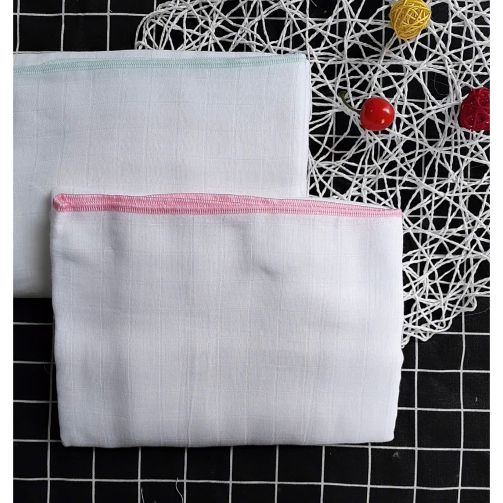 [Loại Đẹp] Set 3 - 5  Khăn Tắm Trắng 6 Lớp , Khăn Tắm Xô Sơ Sinh, Cho Bé, Cotton