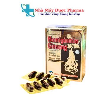 Viên Uống Nhân Sâm Homiginmin Hỗ Trợ Bổ Dưỡng, Phục Hồi Thể Lực, Nâng Cao Đề Kháng – Hộp 60 viên