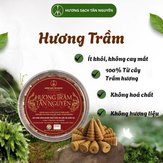 [OCOP 4 SAO - TẶNG HƯƠNG ĐẠO TRẦM CAO CẤP] Hộp 45 viên nụ trầm hương thiên nhiên cao cấp Tân Nguyên, thơm tinh khiết