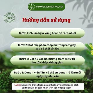 [OCOP 3 SAO] Nụ Bồ Kết Sạch Thiên Nhiên Đuổi Muỗi Tân Nguyên, Hộp 70 Viên, Thanh Lọc Không Khí, Khử Ẩm Mốc