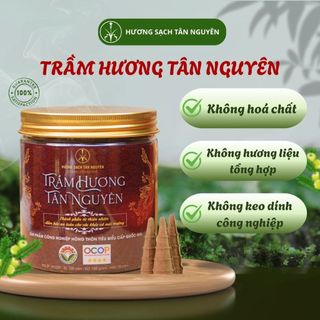 Nụ Trầm Hương Tân Nguyên – Hộp 100 Viên, Trầm Sạch Huế Tự Nhiên, OCOP 4 Sao ,Hương Trầm Thư Giãn – Xông Phòng Thanh Lọc