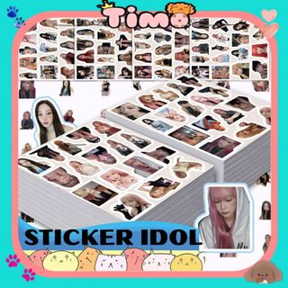 Sticker Niêm Phong Kpop 100 Miếng Hình Dán Meme Cute Dễ Thương ST24