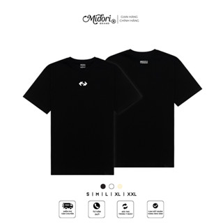 Áo Thun Form Rộng PUZZLE LOOP Phông Nam Nữ Unisex Cotton Local Brand | MIDORI FOR MAN