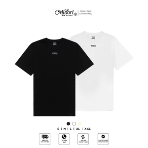 Áo Thun Form Rộng JUST TXT Thời Trang Phông Nam Nữ Unisex Cotton Local Brand | MIDORI FOR MAN