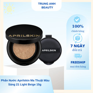 Phấn Nước Aprilskin Ma Thuật Màu Sáng 21 Light Beige 15g