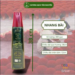 Nhang sạch Tân Nguyên, nhang bài, nhang thơm thờ cúng loại túi 500gr an toàn sức khỏe mùi dịu ngọt