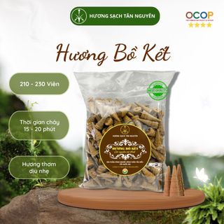 [OCOP 3 SAO] Nụ Bồ Kết Sạch Thiên Nhiên Đuổi Muỗi Tân Nguyên, Hộp 500gram ~ 220 Viên, Thanh Lọc Không Khí, Khử Ẩm Mốc