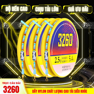 [KM] Dây Trục Câu Đài Buộc Sẵn 3260 Phiên Bản 2025 Thiết Kế Tàng Hình Tốt, Tải Cá Cực Đỉnh DT05 [SF3]