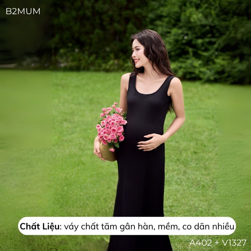 Set áo sơ mi và váy body tăm gân hàn - chất thoáng mát, siêu co giãn và thấm hút mồ hôi tốt - A402 V1327 - B2MUM