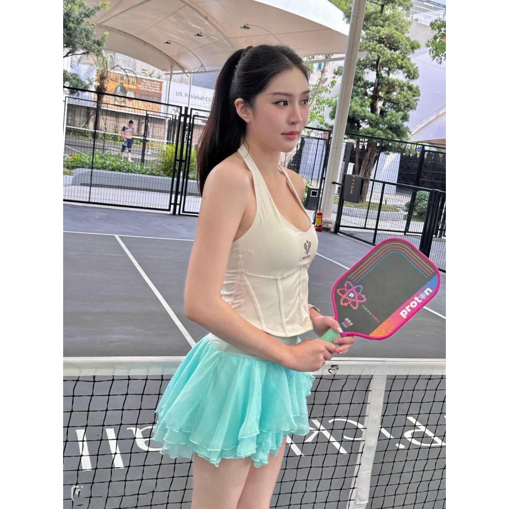 [PICKLEBALL NEW] Váy thể thao, Váy Voan , Váy CHƠI Tennis, Pickleball, Golf Hàng Quảng Châu Cao Cấp