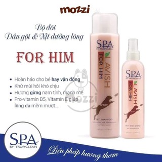 Nước hoa SPA Tropiclean dưỡng lông cho chó mèo Chai 236ml