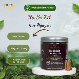 [OCOP 3 SAO] Nụ Bồ Kết Sạch Thiên Nhiên Đuổi Muỗi Tân Nguyên, Hộp 70 Viên, Thanh Lọc Không Khí, Khử Ẩm Mốc