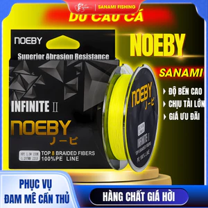 Dây Dù Câu Cá Noeby 150m,8 Lõi Lụa Đức Siêu Khỏe Chất Lượng Cao DDC07