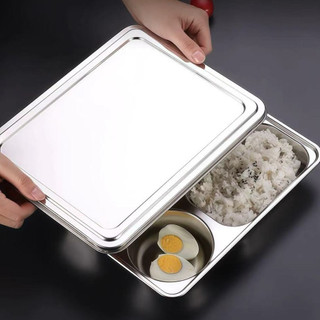 Nắp khay nhựa PP Nắp khay inox Cao Cấp đậy khay cơm nhiều ngăn có nhiều kích thước lựa chọn Chubby Chef An toàn sức khỏe