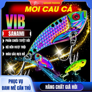 Mồi Câu Cá VIB Nhân Tạo Bằng Kim Loại MO34