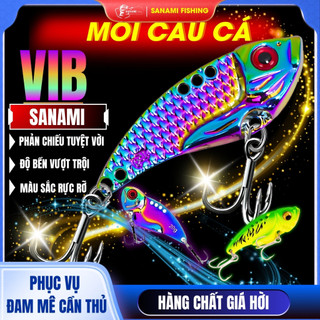 [Ưu Đãi]Mồi Câu Cá VIB Nhân Tạo Bằng Kim Loại MO34