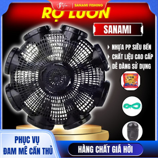 [KM] Lồng Rọ Bẫy Lươn, Tôm, Cá 8 Cửa Nhựa PP Xứ sở nụ cười Thái Lan  Bẫy Tôm, Cua, Cá, Lươn, Trạch LU07 [SF3]