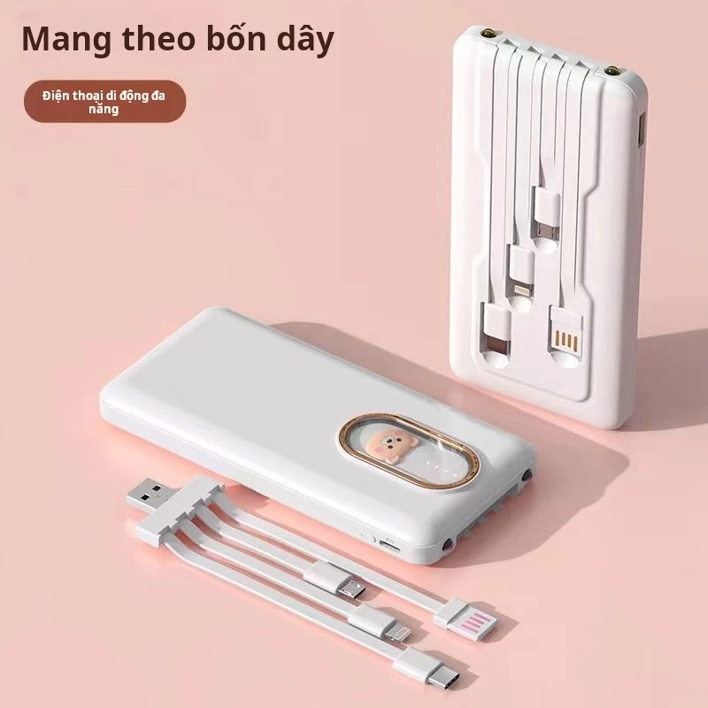 Đèn pin LED đôi bật sáng