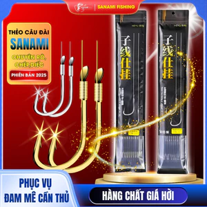 Lưỡi Câu Cá Đôi Buộc có trước Nghạnh Sắc Bén Và trọng tải Tốt Chuyên Câu Đài LC22 [SF3]