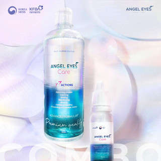 Nước nhỏ mắt lens Angel Eyes Care 15ml cao cấp cho mắt nhạy cảm (Dung dịch nhỏ mắt cho kính áp tròng | Nước nhỏ lens)