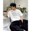 Áo Thun Unisex Trắng Chữ Đính Đá - THUNDEROUS GLITTER T-SHIRT / WHITE