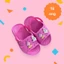 Dép tổ ong em bé charm ngẫu nhiên Dép tổ ong trẻ em quai chun màu sắc rực rỡ sticker dễ thương yoyostore