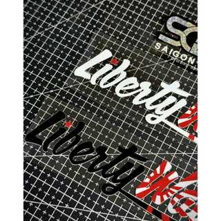 Tem Sticker DTF Liberty Walk 2025 - Japan Style - JDM - 2 Màu Sắc / 2 Mẫu Chữ |SGDC - 1 Cái|