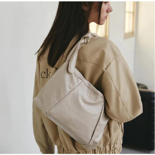Mua hộ Hàn Quốc Nick&Nicole  Dầu sáp dây đeo túi Square Bag  vai ba lô nách túi công suất lớn túi bên ba lô