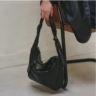 Mua hộ Hàn Quốc Nick&Nicole  Dầu sáp dây đeo túi Square Bag  vai ba lô nách túi công suất lớn túi bên ba lô