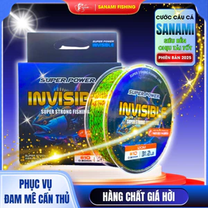 Cước Câu Cá Tàng Hình INVISIBLE DCR9
