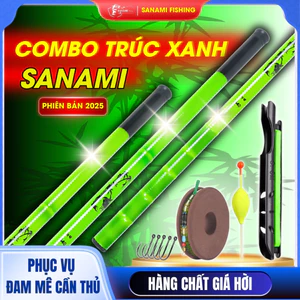 Cần Câu Tay Trúc Xanh 3H BCC06 [SF3]