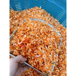 Tôm Khô Bạc Thiên Nhiên Cà Mau - Gói 500Gram Chuẩn Đặc Sản Quà Biếu.