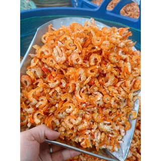 Tôm Khô Bạc Thiên Nhiên Cà Mau - Gói 500Gram Chuẩn Đặc Sản Quà Biếu.