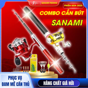 Bộ Cần Câu Bút Mini Nhỏ Gọn Giá Tốt Chất Lượng Cao BCC05 [SF3]