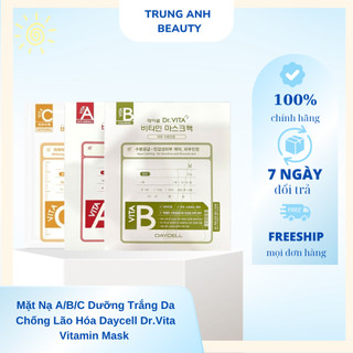 Mặt Nạ A/B/C Dưỡng Trắng Da Chống Lão Hóa Daycell Dr.Vita Vitamin Mask 1 miếng