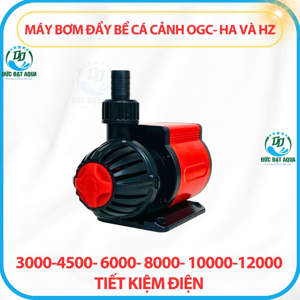 Máy bơm ĐẨY BỂ CÁ koi thủy sinh OGC- HA VÀ HZ- 3000-4500- 6000- 8000- 10000-12000 tiết kiệm điện 6