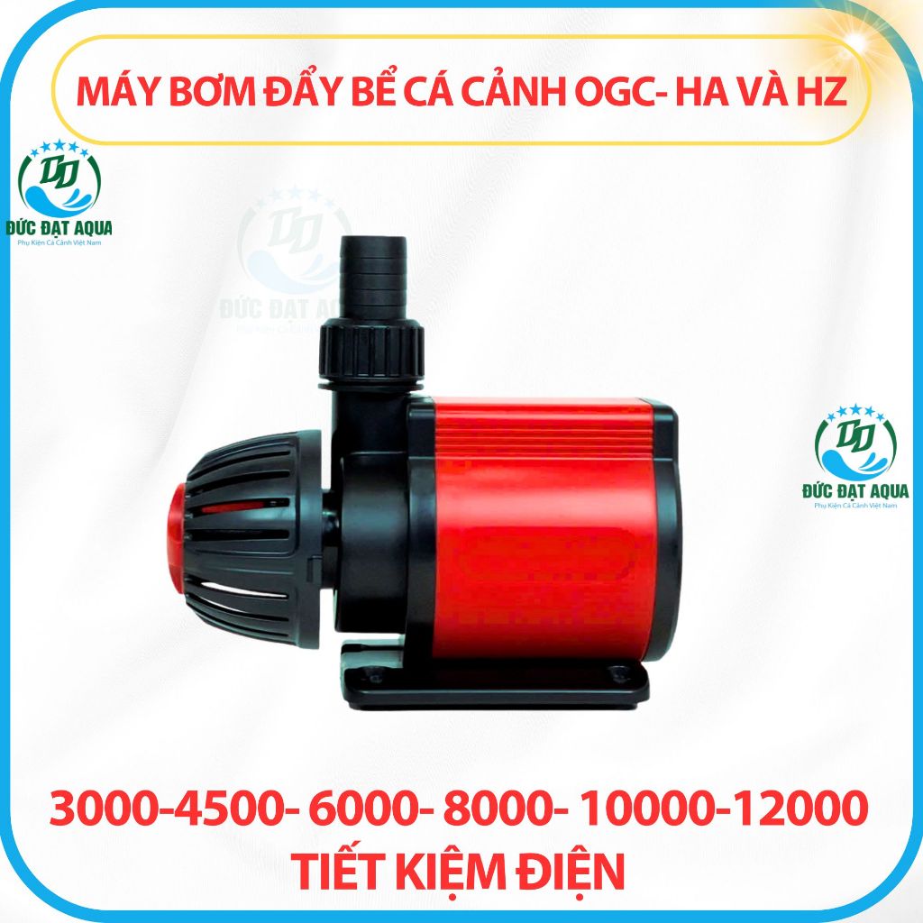 Máy bơm ĐẨY BỂ CÁ koi thủy sinh OGC- HA VÀ HZ- 3000-4500- 6000- 8000- 10000-12000 tiết kiệm điện 5