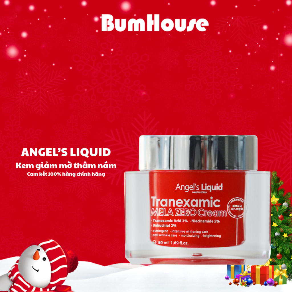 Kem Dưỡng Giảm Thâm Nám Angel's Liquid Tranexamic MELA ZERO Cream 50ml