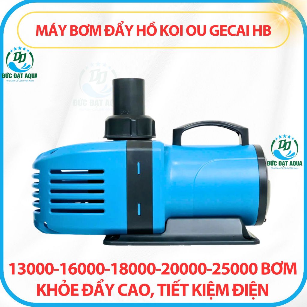 MÁY BƠM ĐẨY HỒ KOI OU GECAI HB 13000-16000-18000-20000-25000 BƠM KHỎE, TIẾT KIỆM ĐIỆN 6